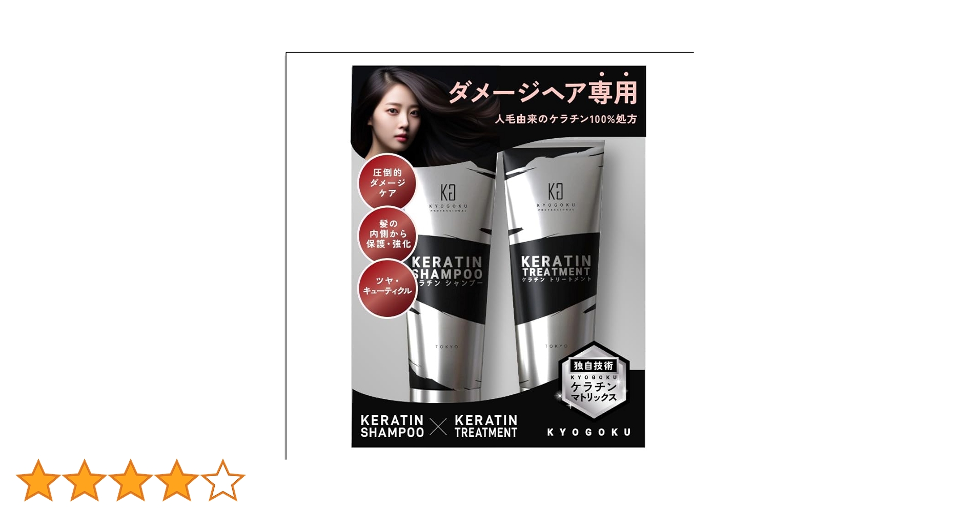 Amazon | Kyogoku ケラチントリートメント 原液100% 洗い流す